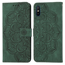 Load image into Gallery viewer, Mandala Embossed Flip Leather Phone Case, For Xiaomi Redmi Note 7 / Note 7 Pro, For Xiaomi Redmi 9, For Xiaomi Redmi 9A, For Xiaomi Redmi 9C / 10A, For Xiaomi Redmi 9T, For Xiaomi Redmi 10, For Xiaomi Redmi 10C, For Xiaomi Redmi Note 8                 ...