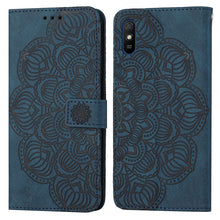 Load image into Gallery viewer, Mandala Embossed Flip Leather Phone Case, For Xiaomi Redmi Note 7 / Note 7 Pro, For Xiaomi Redmi 9, For Xiaomi Redmi 9A, For Xiaomi Redmi 9C / 10A, For Xiaomi Redmi 9T, For Xiaomi Redmi 10, For Xiaomi Redmi 10C, For Xiaomi Redmi Note 8                 ...