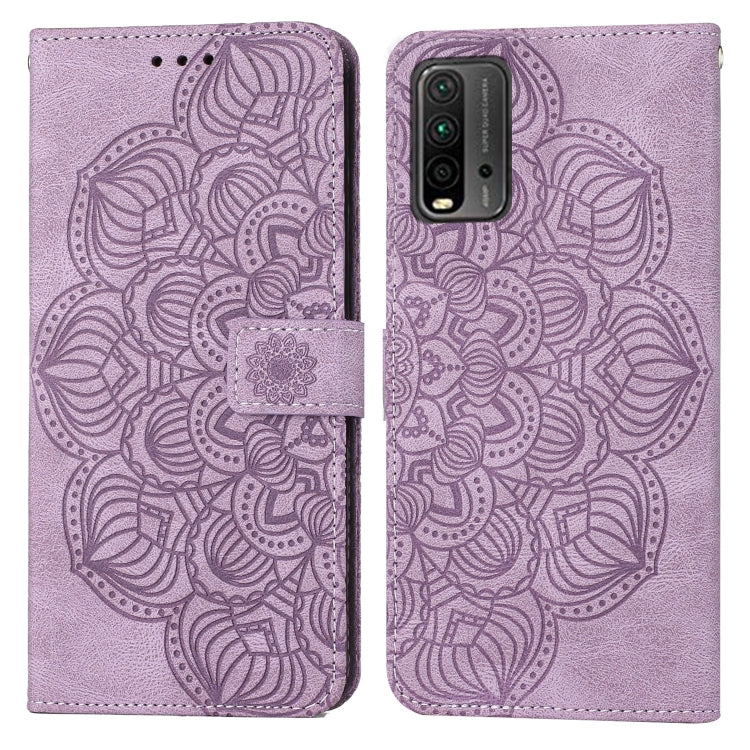 Mandala Embossed Flip Leather Phone Case, For Xiaomi Redmi Note 7 / Note 7 Pro, For Xiaomi Redmi 9, For Xiaomi Redmi 9A, For Xiaomi Redmi 9C / 10A, For Xiaomi Redmi 9T, For Xiaomi Redmi 10, For Xiaomi Redmi 10C, For Xiaomi Redmi Note 8                 ...