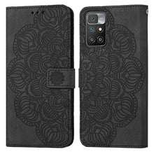 Load image into Gallery viewer, Mandala Embossed Flip Leather Phone Case, For Xiaomi Redmi Note 7 / Note 7 Pro, For Xiaomi Redmi 9, For Xiaomi Redmi 9A, For Xiaomi Redmi 9C / 10A, For Xiaomi Redmi 9T, For Xiaomi Redmi 10, For Xiaomi Redmi 10C, For Xiaomi Redmi Note 8                 ...