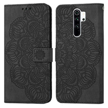 Load image into Gallery viewer, Mandala Embossed Flip Leather Phone Case, For Xiaomi Redmi Note 7 / Note 7 Pro, For Xiaomi Redmi 9, For Xiaomi Redmi 9A, For Xiaomi Redmi 9C / 10A, For Xiaomi Redmi 9T, For Xiaomi Redmi 10, For Xiaomi Redmi 10C, For Xiaomi Redmi Note 8                 ...