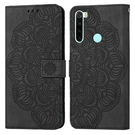 Mandala Embossed Flip Leather Phone Case, For Xiaomi Redmi Note 8T, For Xiaomi Redmi Note 9, For Xiaomi Redmi Note 9 Pro, For Xiaomi Redmi Note 9T, For Xiaomi Redmi Note 10, For Xiaomi Redmi Note 10 5G, For Xiaomi Redmi Note 10 Pro 4G                  ...