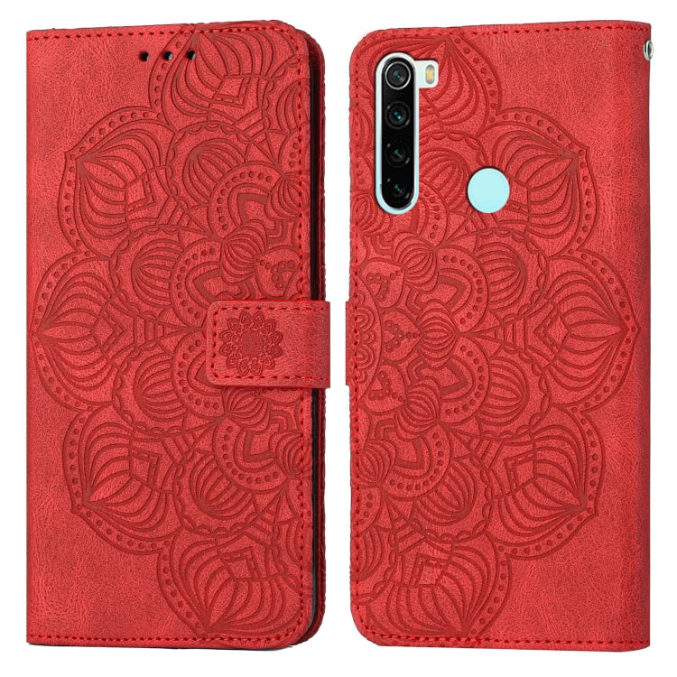 Mandala Embossed Flip Leather Phone Case, For Xiaomi Redmi Note 8T, For Xiaomi Redmi Note 9, For Xiaomi Redmi Note 9 Pro, For Xiaomi Redmi Note 9T, For Xiaomi Redmi Note 10, For Xiaomi Redmi Note 10 5G, For Xiaomi Redmi Note 10 Pro 4G                  ...
