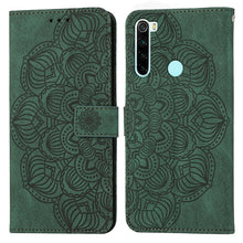 Load image into Gallery viewer, Mandala Embossed Flip Leather Phone Case, For Xiaomi Redmi Note 8T, For Xiaomi Redmi Note 9, For Xiaomi Redmi Note 9 Pro, For Xiaomi Redmi Note 9T, For Xiaomi Redmi Note 10, For Xiaomi Redmi Note 10 5G, For Xiaomi Redmi Note 10 Pro 4G                  ...