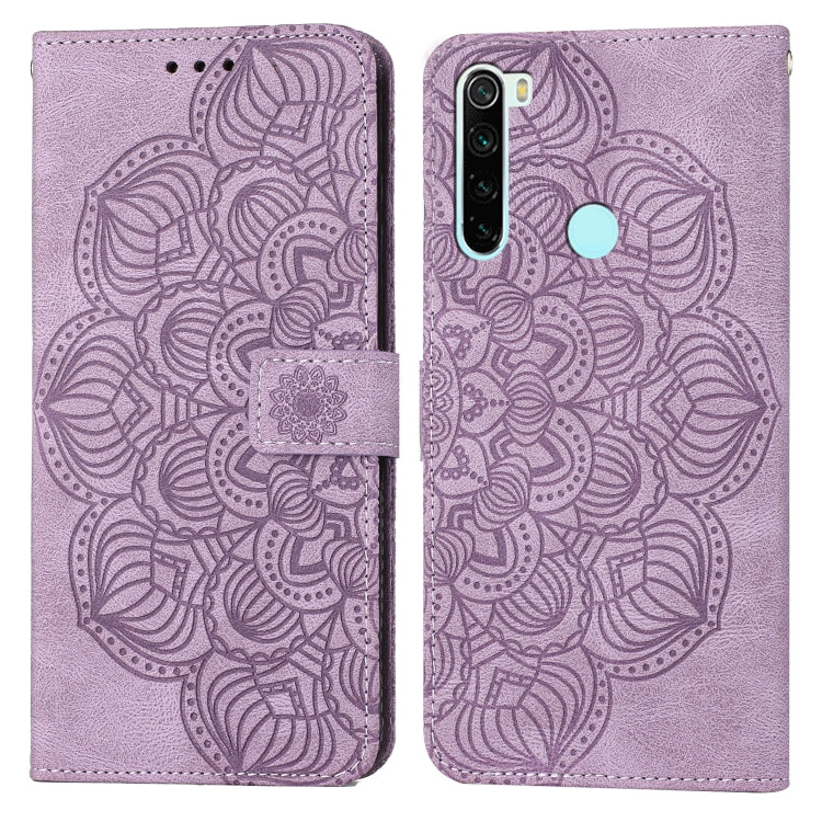 Mandala Embossed Flip Leather Phone Case, For Xiaomi Redmi Note 8T, For Xiaomi Redmi Note 9, For Xiaomi Redmi Note 9 Pro, For Xiaomi Redmi Note 9T, For Xiaomi Redmi Note 10, For Xiaomi Redmi Note 10 5G, For Xiaomi Redmi Note 10 Pro 4G                  ...