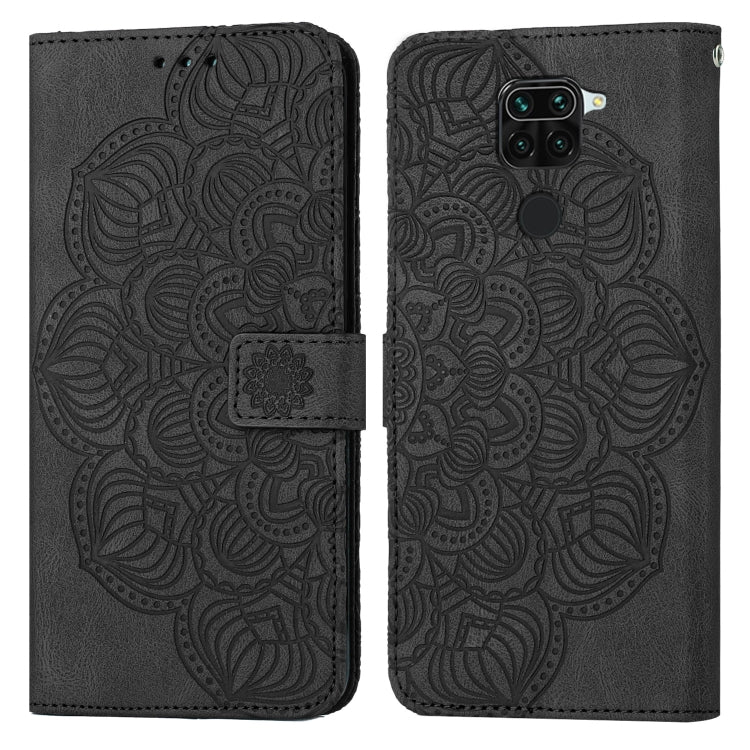 Mandala Embossed Flip Leather Phone Case, For Xiaomi Redmi Note 8T, For Xiaomi Redmi Note 9, For Xiaomi Redmi Note 9 Pro, For Xiaomi Redmi Note 9T, For Xiaomi Redmi Note 10, For Xiaomi Redmi Note 10 5G, For Xiaomi Redmi Note 10 Pro 4G                  ...