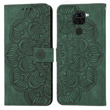 Load image into Gallery viewer, Mandala Embossed Flip Leather Phone Case, For Xiaomi Redmi Note 8T, For Xiaomi Redmi Note 9, For Xiaomi Redmi Note 9 Pro, For Xiaomi Redmi Note 9T, For Xiaomi Redmi Note 10, For Xiaomi Redmi Note 10 5G, For Xiaomi Redmi Note 10 Pro 4G                  ...