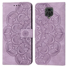 Load image into Gallery viewer, Mandala Embossed Flip Leather Phone Case, For Xiaomi Redmi Note 8T, For Xiaomi Redmi Note 9, For Xiaomi Redmi Note 9 Pro, For Xiaomi Redmi Note 9T, For Xiaomi Redmi Note 10, For Xiaomi Redmi Note 10 5G, For Xiaomi Redmi Note 10 Pro 4G                  ...