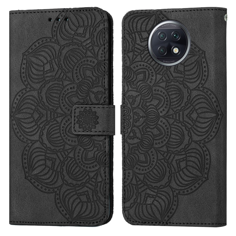 Mandala Embossed Flip Leather Phone Case, For Xiaomi Redmi Note 8T, For Xiaomi Redmi Note 9, For Xiaomi Redmi Note 9 Pro, For Xiaomi Redmi Note 9T, For Xiaomi Redmi Note 10, For Xiaomi Redmi Note 10 5G, For Xiaomi Redmi Note 10 Pro 4G                  ...