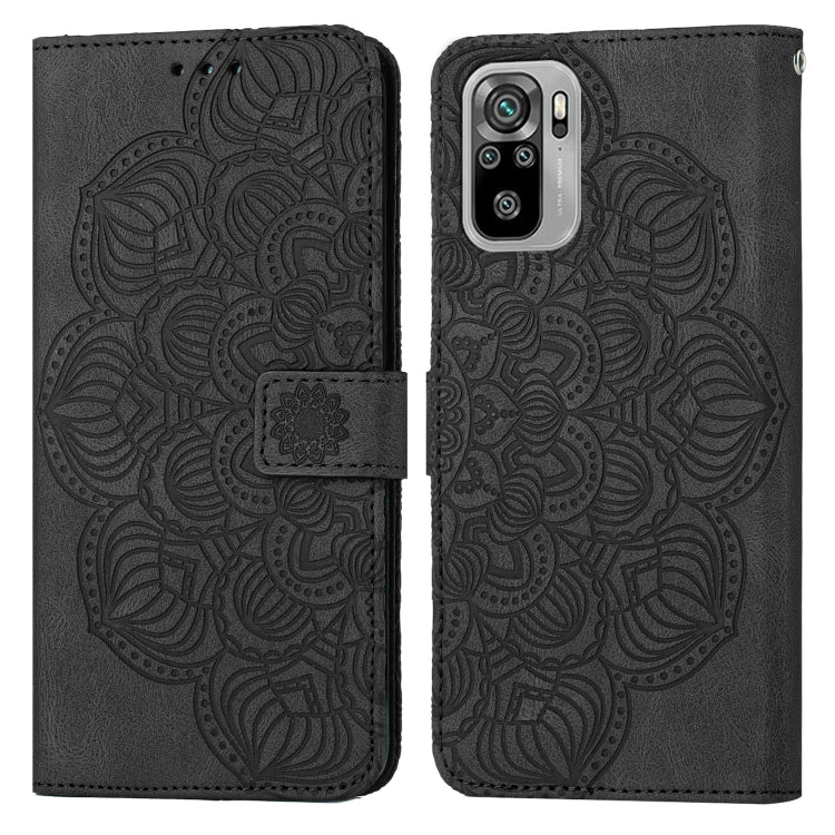 Mandala Embossed Flip Leather Phone Case, For Xiaomi Redmi Note 8T, For Xiaomi Redmi Note 9, For Xiaomi Redmi Note 9 Pro, For Xiaomi Redmi Note 9T, For Xiaomi Redmi Note 10, For Xiaomi Redmi Note 10 5G, For Xiaomi Redmi Note 10 Pro 4G                  ...