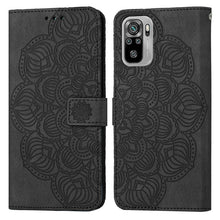 Load image into Gallery viewer, Mandala Embossed Flip Leather Phone Case, For Xiaomi Redmi Note 8T, For Xiaomi Redmi Note 9, For Xiaomi Redmi Note 9 Pro, For Xiaomi Redmi Note 9T, For Xiaomi Redmi Note 10, For Xiaomi Redmi Note 10 5G, For Xiaomi Redmi Note 10 Pro 4G                  ...