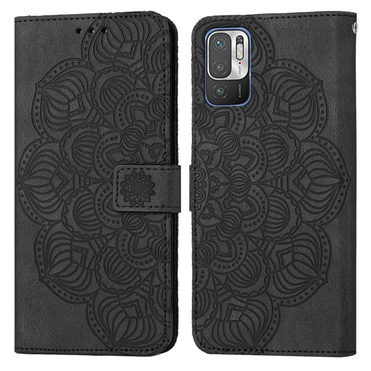 Mandala Embossed Flip Leather Phone Case, For Xiaomi Redmi Note 8T, For Xiaomi Redmi Note 9, For Xiaomi Redmi Note 9 Pro, For Xiaomi Redmi Note 9T, For Xiaomi Redmi Note 10, For Xiaomi Redmi Note 10 5G, For Xiaomi Redmi Note 10 Pro 4G                  ...