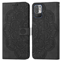 Load image into Gallery viewer, Mandala Embossed Flip Leather Phone Case, For Xiaomi Redmi Note 8T, For Xiaomi Redmi Note 9, For Xiaomi Redmi Note 9 Pro, For Xiaomi Redmi Note 9T, For Xiaomi Redmi Note 10, For Xiaomi Redmi Note 10 5G, For Xiaomi Redmi Note 10 Pro 4G                  ...