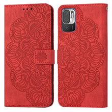 Load image into Gallery viewer, Mandala Embossed Flip Leather Phone Case, For Xiaomi Redmi Note 8T, For Xiaomi Redmi Note 9, For Xiaomi Redmi Note 9 Pro, For Xiaomi Redmi Note 9T, For Xiaomi Redmi Note 10, For Xiaomi Redmi Note 10 5G, For Xiaomi Redmi Note 10 Pro 4G                  ...