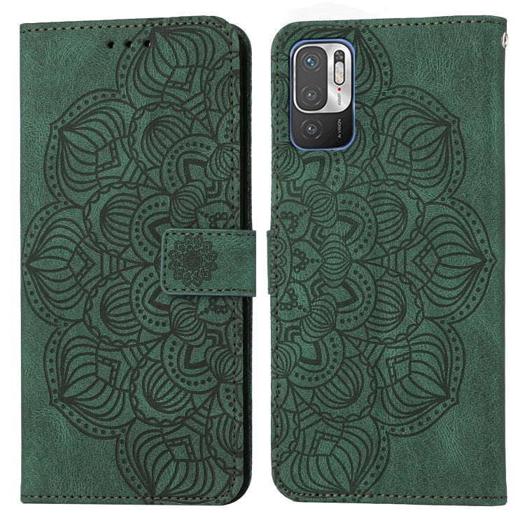 Mandala Embossed Flip Leather Phone Case, For Xiaomi Redmi Note 8T, For Xiaomi Redmi Note 9, For Xiaomi Redmi Note 9 Pro, For Xiaomi Redmi Note 9T, For Xiaomi Redmi Note 10, For Xiaomi Redmi Note 10 5G, For Xiaomi Redmi Note 10 Pro 4G                  ...
