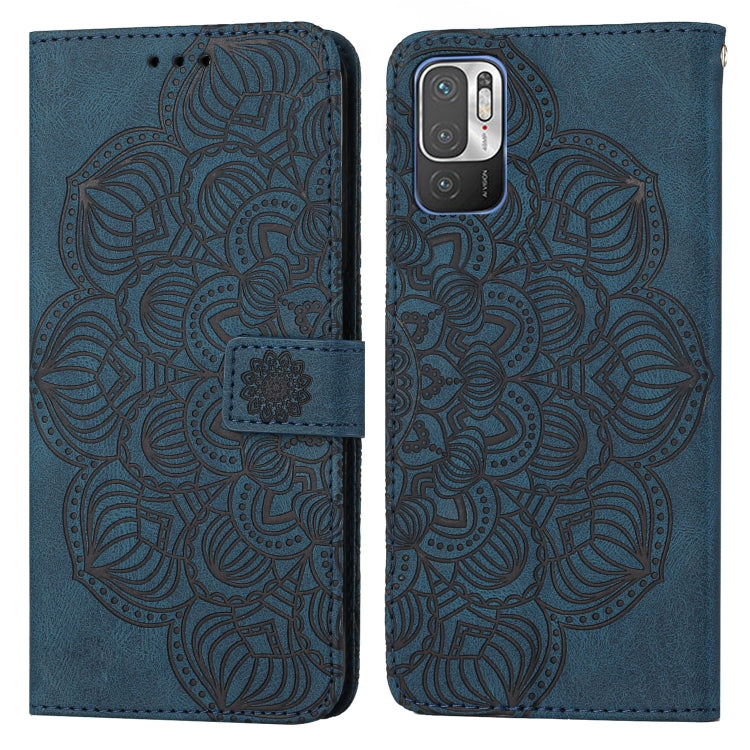 Mandala Embossed Flip Leather Phone Case, For Xiaomi Redmi Note 8T, For Xiaomi Redmi Note 9, For Xiaomi Redmi Note 9 Pro, For Xiaomi Redmi Note 9T, For Xiaomi Redmi Note 10, For Xiaomi Redmi Note 10 5G, For Xiaomi Redmi Note 10 Pro 4G                  ...