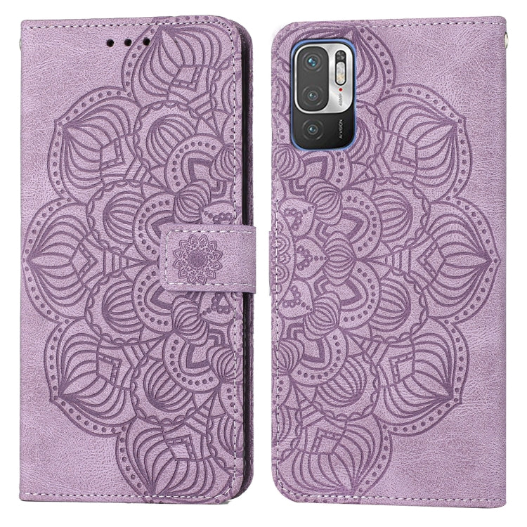 Mandala Embossed Flip Leather Phone Case, For Xiaomi Redmi Note 8T, For Xiaomi Redmi Note 9, For Xiaomi Redmi Note 9 Pro, For Xiaomi Redmi Note 9T, For Xiaomi Redmi Note 10, For Xiaomi Redmi Note 10 5G, For Xiaomi Redmi Note 10 Pro 4G                  ...