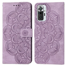 Load image into Gallery viewer, Mandala Embossed Flip Leather Phone Case, For Xiaomi Redmi Note 8T, For Xiaomi Redmi Note 9, For Xiaomi Redmi Note 9 Pro, For Xiaomi Redmi Note 9T, For Xiaomi Redmi Note 10, For Xiaomi Redmi Note 10 5G, For Xiaomi Redmi Note 10 Pro 4G                  ...