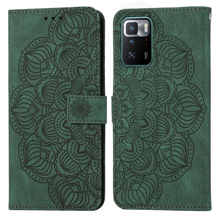 Mandala Embossed Flip Leather Phone Case, For Xiaomi Redmi Note 8T, For Xiaomi Redmi Note 9, For Xiaomi Redmi Note 9 Pro, For Xiaomi Redmi Note 9T, For Xiaomi Redmi Note 10, For Xiaomi Redmi Note 10 5G, For Xiaomi Redmi Note 10 Pro 4G                  ...