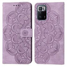 Load image into Gallery viewer, Mandala Embossed Flip Leather Phone Case, For Xiaomi Redmi Note 8T, For Xiaomi Redmi Note 9, For Xiaomi Redmi Note 9 Pro, For Xiaomi Redmi Note 9T, For Xiaomi Redmi Note 10, For Xiaomi Redmi Note 10 5G, For Xiaomi Redmi Note 10 Pro 4G                  ...