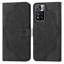 Load image into Gallery viewer, Mandala Embossed Flip Leather Phone Case, For Xiaomi Redmi Note 8T, For Xiaomi Redmi Note 9, For Xiaomi Redmi Note 9 Pro, For Xiaomi Redmi Note 9T, For Xiaomi Redmi Note 10, For Xiaomi Redmi Note 10 5G, For Xiaomi Redmi Note 10 Pro 4G                  ...