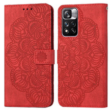 Load image into Gallery viewer, Mandala Embossed Flip Leather Phone Case, For Xiaomi Redmi Note 8T, For Xiaomi Redmi Note 9, For Xiaomi Redmi Note 9 Pro, For Xiaomi Redmi Note 9T, For Xiaomi Redmi Note 10, For Xiaomi Redmi Note 10 5G, For Xiaomi Redmi Note 10 Pro 4G                  ...