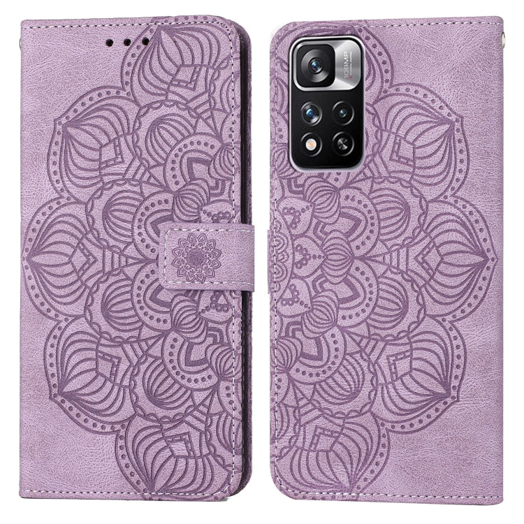Mandala Embossed Flip Leather Phone Case, For Xiaomi Redmi Note 8T, For Xiaomi Redmi Note 9, For Xiaomi Redmi Note 9 Pro, For Xiaomi Redmi Note 9T, For Xiaomi Redmi Note 10, For Xiaomi Redmi Note 10 5G, For Xiaomi Redmi Note 10 Pro 4G                  ...
