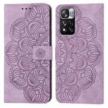 Load image into Gallery viewer, Mandala Embossed Flip Leather Phone Case, For Xiaomi Redmi Note 8T, For Xiaomi Redmi Note 9, For Xiaomi Redmi Note 9 Pro, For Xiaomi Redmi Note 9T, For Xiaomi Redmi Note 10, For Xiaomi Redmi Note 10 5G, For Xiaomi Redmi Note 10 Pro 4G                  ...