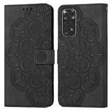 Load image into Gallery viewer, Mandala Embossed Flip Leather Phone Case, For Xiaomi Redmi Note 8T, For Xiaomi Redmi Note 9, For Xiaomi Redmi Note 9 Pro, For Xiaomi Redmi Note 9T, For Xiaomi Redmi Note 10, For Xiaomi Redmi Note 10 5G, For Xiaomi Redmi Note 10 Pro 4G                  ...