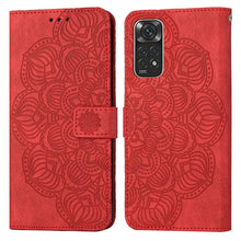 Load image into Gallery viewer, Mandala Embossed Flip Leather Phone Case, For Xiaomi Redmi Note 8T, For Xiaomi Redmi Note 9, For Xiaomi Redmi Note 9 Pro, For Xiaomi Redmi Note 9T, For Xiaomi Redmi Note 10, For Xiaomi Redmi Note 10 5G, For Xiaomi Redmi Note 10 Pro 4G                  ...