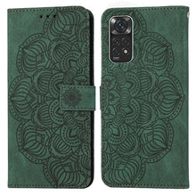 Load image into Gallery viewer, Mandala Embossed Flip Leather Phone Case, For Xiaomi Redmi Note 8T, For Xiaomi Redmi Note 9, For Xiaomi Redmi Note 9 Pro, For Xiaomi Redmi Note 9T, For Xiaomi Redmi Note 10, For Xiaomi Redmi Note 10 5G, For Xiaomi Redmi Note 10 Pro 4G                  ...