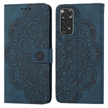 Load image into Gallery viewer, Mandala Embossed Flip Leather Phone Case, For Xiaomi Redmi Note 8T, For Xiaomi Redmi Note 9, For Xiaomi Redmi Note 9 Pro, For Xiaomi Redmi Note 9T, For Xiaomi Redmi Note 10, For Xiaomi Redmi Note 10 5G, For Xiaomi Redmi Note 10 Pro 4G                  ...
