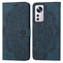 Load image into Gallery viewer, Mandala Embossed Flip Leather Phone Case, For Xiaomi Redmi Note 11 Pro International, For Xiaomi Redmi Note 11 5G, For Xiaomi Mi 10T Lite, For Xiaomi Mi 10T / 10T Pro, For Xiaomi Mi 11 Lite, For Xiaomi 11T, For Xiaomi 12 Lite, For Xiaomi Poco F3       ...