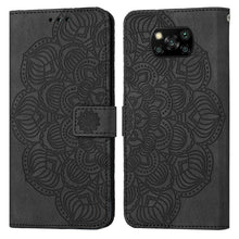 Load image into Gallery viewer, Mandala Embossed Flip Leather Phone Case, For Xiaomi Poco M4 Pro 5G, For Xiaomi Poco X3 NFC, For Xiaomi Poco X4 Pro 5G
