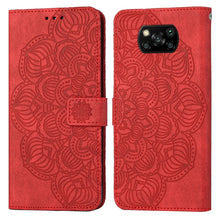 Load image into Gallery viewer, Mandala Embossed Flip Leather Phone Case, For Xiaomi Poco M4 Pro 5G, For Xiaomi Poco X3 NFC, For Xiaomi Poco X4 Pro 5G