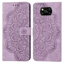 Load image into Gallery viewer, Mandala Embossed Flip Leather Phone Case, For Xiaomi Poco M4 Pro 5G, For Xiaomi Poco X3 NFC, For Xiaomi Poco X4 Pro 5G