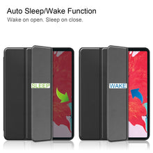 Load image into Gallery viewer, Custer Pattern TPU Smart Tablet Holster with Sleep Function &amp; Tri-Fold Bracket &amp; Pen Slot, For iPad Pro 11 inch 2020