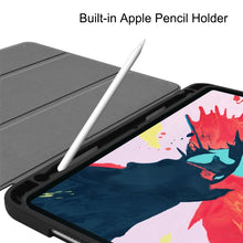 Load image into Gallery viewer, Custer Pattern TPU Smart Tablet Holster with Sleep Function &amp; Tri-Fold Bracket &amp; Pen Slot, For iPad Pro 11 inch 2020