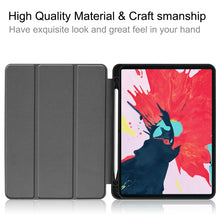 Load image into Gallery viewer, Custer Pattern TPU Smart Tablet Holster with Sleep Function &amp; Tri-Fold Bracket &amp; Pen Slot, For iPad Pro 11 inch 2020