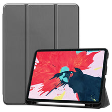 Load image into Gallery viewer, Custer Pattern TPU Smart Tablet Holster with Sleep Function &amp; Tri-Fold Bracket &amp; Pen Slot, For iPad Pro 11 inch 2020