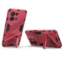 Load image into Gallery viewer, Punk Armor 2 in 1 PC + TPU Shockproof Phone Case with Invisible Holder, For OPPO Reno8, For OPPO Reno8 Pro, For OPPO Reno8 Pro+, For Xiaomi Poco M4 5G