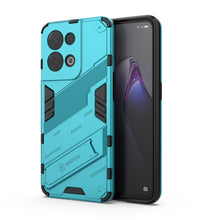 Load image into Gallery viewer, Punk Armor 2 in 1 PC + TPU Shockproof Phone Case with Invisible Holder, For OPPO Reno8, For OPPO Reno8 Pro, For OPPO Reno8 Pro+, For Xiaomi Poco M4 5G