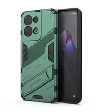Load image into Gallery viewer, Punk Armor 2 in 1 PC + TPU Shockproof Phone Case with Invisible Holder, For OPPO Reno8, For OPPO Reno8 Pro, For OPPO Reno8 Pro+, For Xiaomi Poco M4 5G