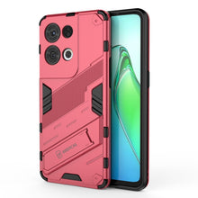 Load image into Gallery viewer, Punk Armor 2 in 1 PC + TPU Shockproof Phone Case with Invisible Holder, For OPPO Reno8, For OPPO Reno8 Pro, For OPPO Reno8 Pro+, For Xiaomi Poco M4 5G