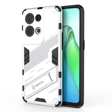 Load image into Gallery viewer, Punk Armor 2 in 1 PC + TPU Shockproof Phone Case with Invisible Holder, For OPPO Reno8, For OPPO Reno8 Pro, For OPPO Reno8 Pro+, For Xiaomi Poco M4 5G