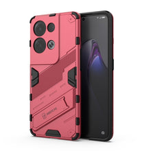 Load image into Gallery viewer, Punk Armor 2 in 1 PC + TPU Shockproof Phone Case with Invisible Holder, For OPPO Reno8, For OPPO Reno8 Pro, For OPPO Reno8 Pro+, For Xiaomi Poco M4 5G