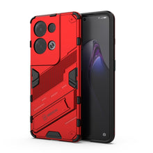 Load image into Gallery viewer, Punk Armor 2 in 1 PC + TPU Shockproof Phone Case with Invisible Holder, For OPPO Reno8, For OPPO Reno8 Pro, For OPPO Reno8 Pro+, For Xiaomi Poco M4 5G