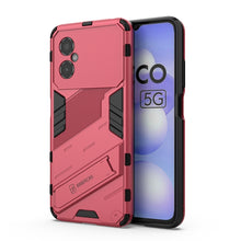 Load image into Gallery viewer, Punk Armor 2 in 1 PC + TPU Shockproof Phone Case with Invisible Holder, For OPPO Reno8, For OPPO Reno8 Pro, For OPPO Reno8 Pro+, For Xiaomi Poco M4 5G