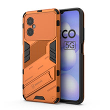 Load image into Gallery viewer, Punk Armor 2 in 1 PC + TPU Shockproof Phone Case with Invisible Holder, For OPPO Reno8, For OPPO Reno8 Pro, For OPPO Reno8 Pro+, For Xiaomi Poco M4 5G