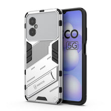 Load image into Gallery viewer, Punk Armor 2 in 1 PC + TPU Shockproof Phone Case with Invisible Holder, For OPPO Reno8, For OPPO Reno8 Pro, For OPPO Reno8 Pro+, For Xiaomi Poco M4 5G